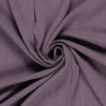 Bild in Galerie-Betrachter laden, Viskose Leinen Gewebe - dunkles Lila