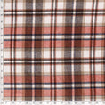 Bild in Galerie-Betrachter laden, Jacquard Stoff Karo - Rost