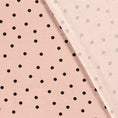 Bild in Galerie-Betrachter laden, 2m Rest!Viskose Leinen - Dots Rosa