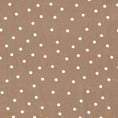 Bild in Galerie-Betrachter laden, Viskose Leinen - Dots braun