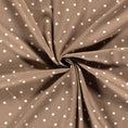 Bild in Galerie-Betrachter laden, Viskose Leinen - Dots braun