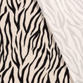 Bild in Galerie-Betrachter laden, Baumwollsatin - beige Zebra