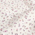 Bild in Galerie-Betrachter laden, Jersey - kleine Blümchen auf Wollweiß