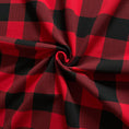 Bild in Galerie-Betrachter laden, French Terry gebürstet - Karo Rot