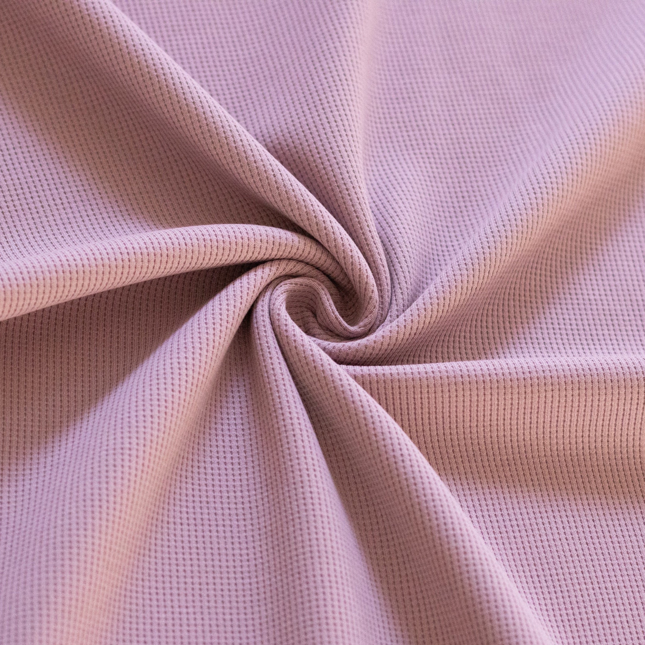 Waffelstrick Jersey - Altrosa