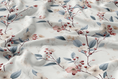 Bild in Galerie-Betrachter laden, Bio French Terry - Blumen blau