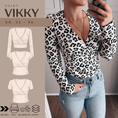 Bild in Galerie-Betrachter laden, ebook Wickelshirt VIKKY Gr.34 - 46