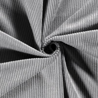 Breitcord 100% Baumwolle Grau