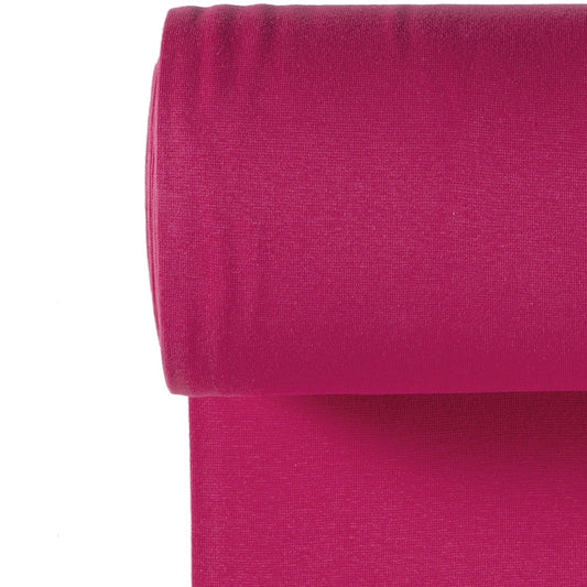 Bündchen Stoff | Fuchsia
