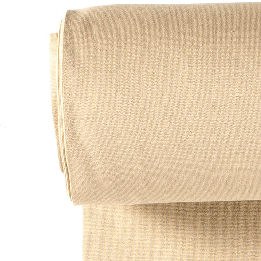 Bündchen Stoff | Beige