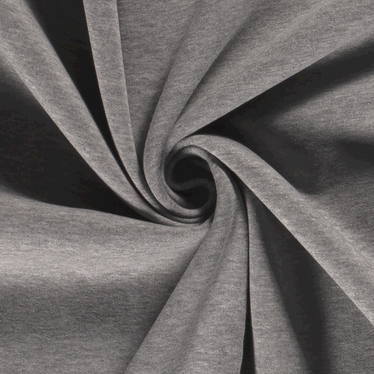 Wintersweat | Grau meliert | Kuschelsweat