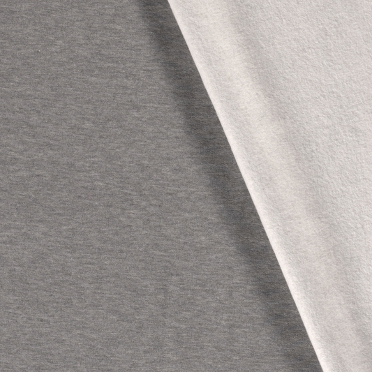 Wintersweat | Grau meliert | Kuschelsweat