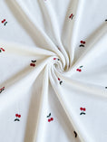 Bild in Galerie-Betrachter laden, Baumwoll Rib Jersey - Cherry
