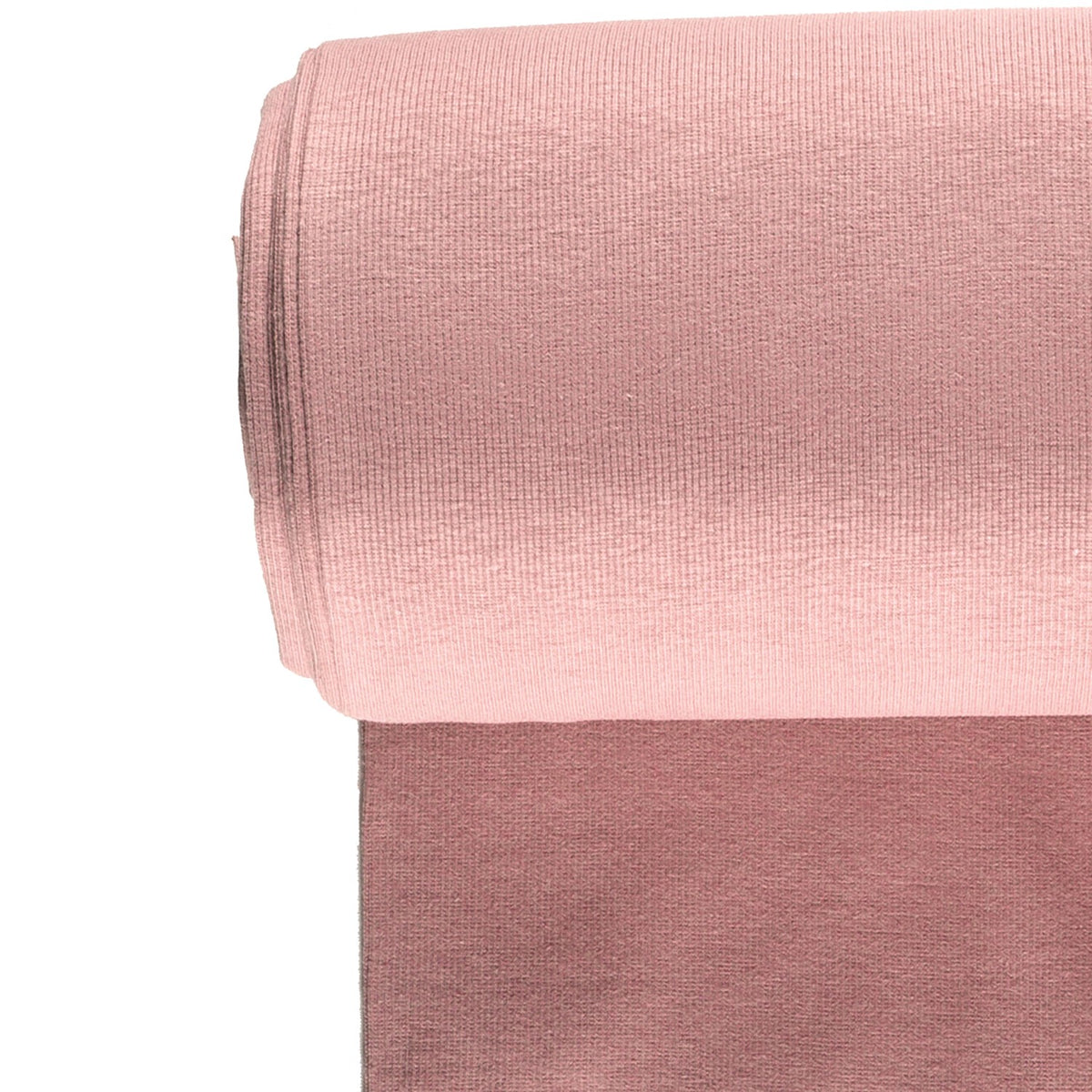 Rippbündchen Rosa