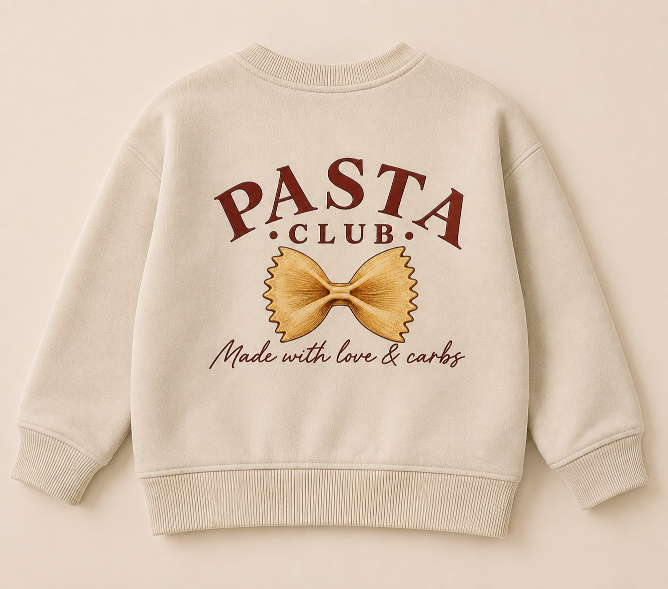 Bügelbild - Pasta Club