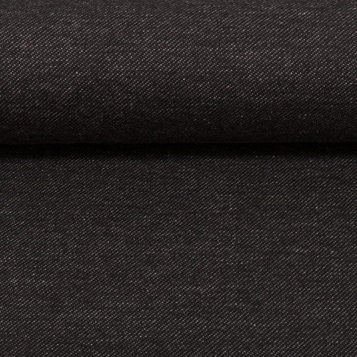 Jersey Denim-Optik schwarz
