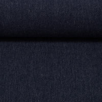 Jersey Denim-Optik Dunkelblau