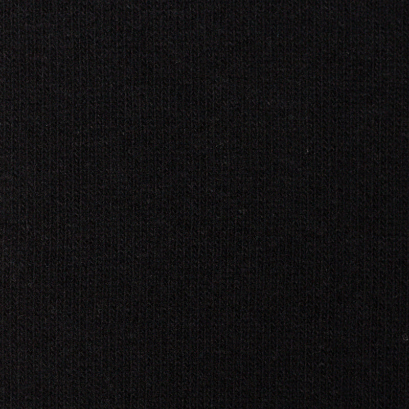 Strickstoff angeraut Schwarz