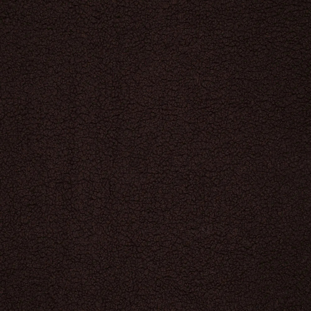 Teddy Stoff - Dunkles Braun // Versand ab 27.11!