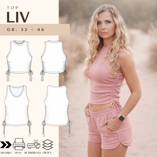 ebook Damen Top Liv Gr. 32-46 inkl Beamer Datei