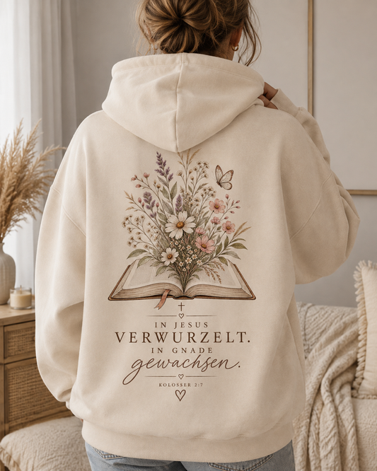 XL Bügelbild - Wurzel