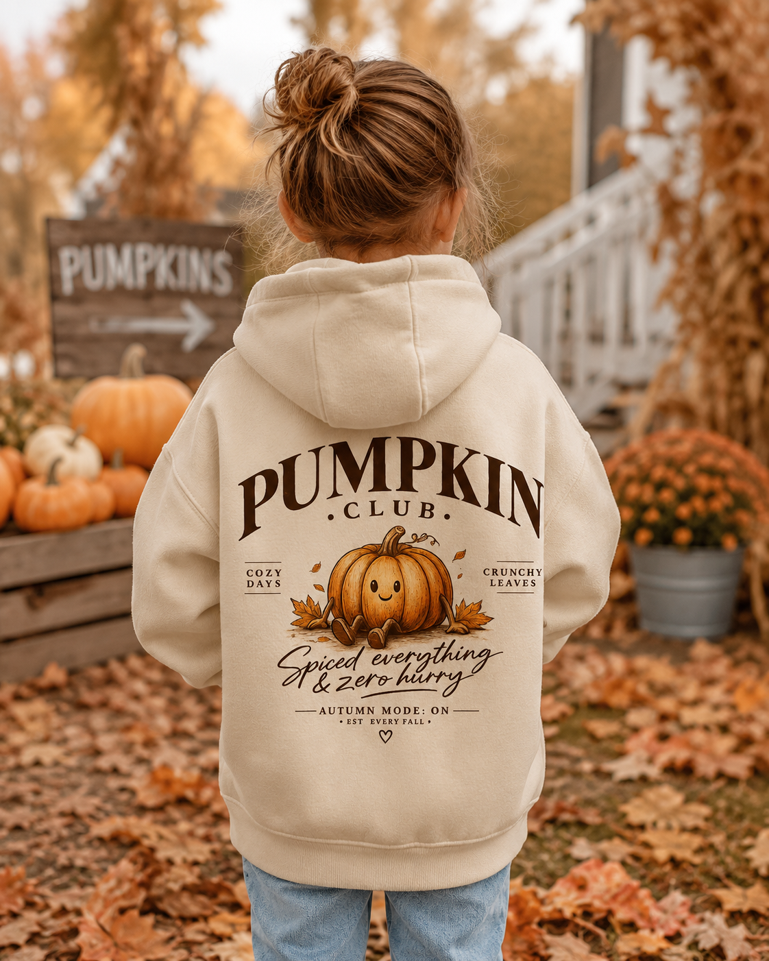 Bügelbild - Pumpkin Club