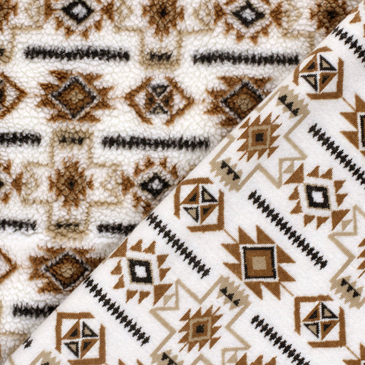 Sherpa Fleece - Abstrakt