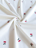 Bild in Galerie-Betrachter laden, Baumwoll Rib Jersey - Cherry

