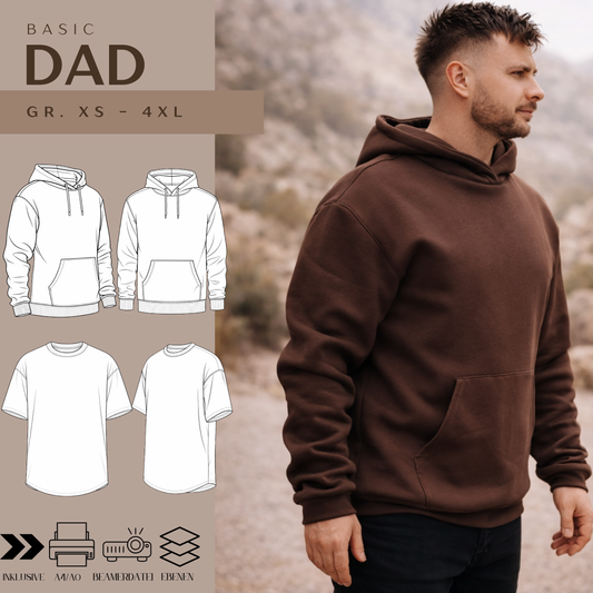 Ebook Basic Dad - XS-4XL inkl Beamer Datei