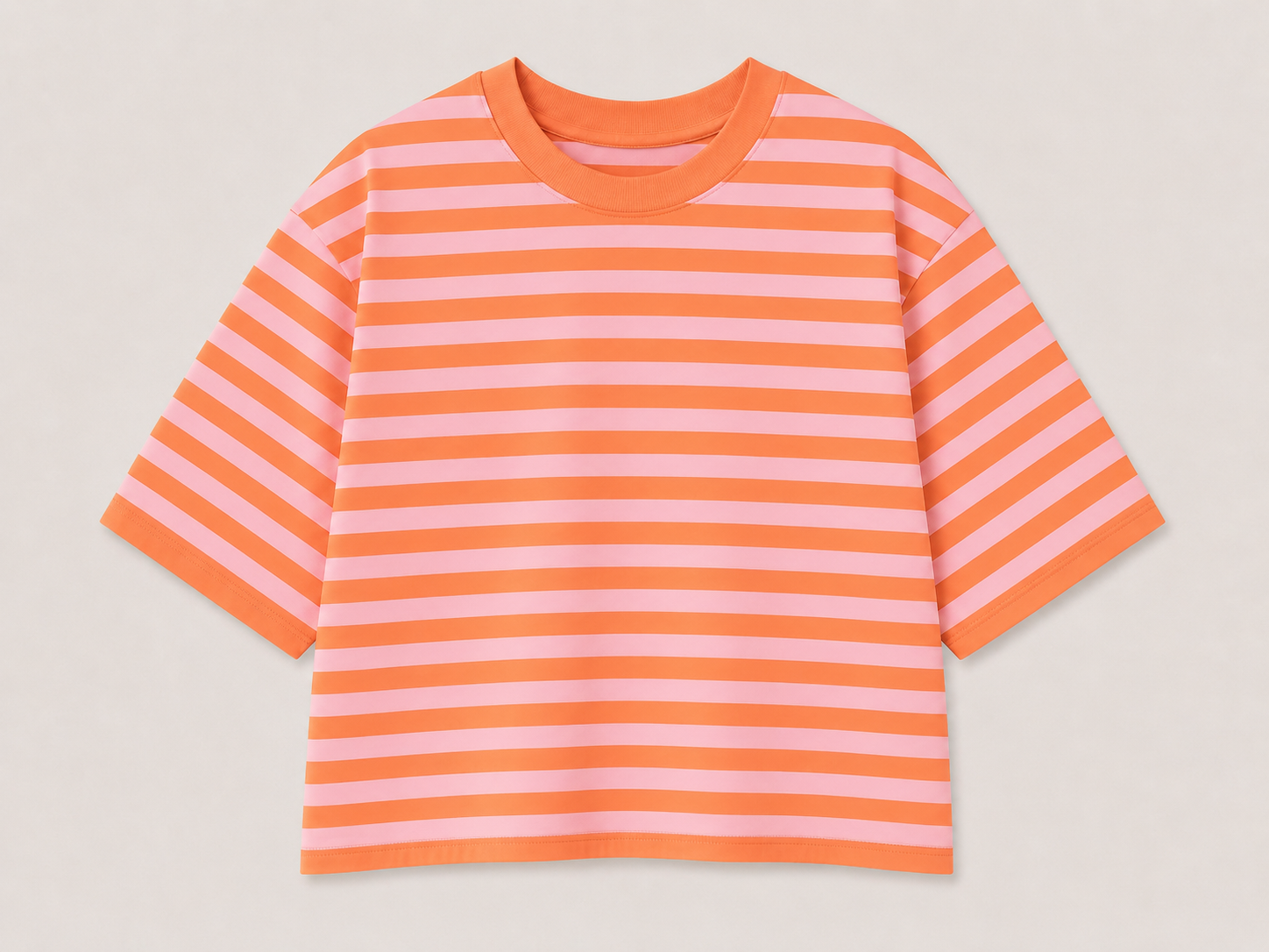 French Terry - Orange/Pink