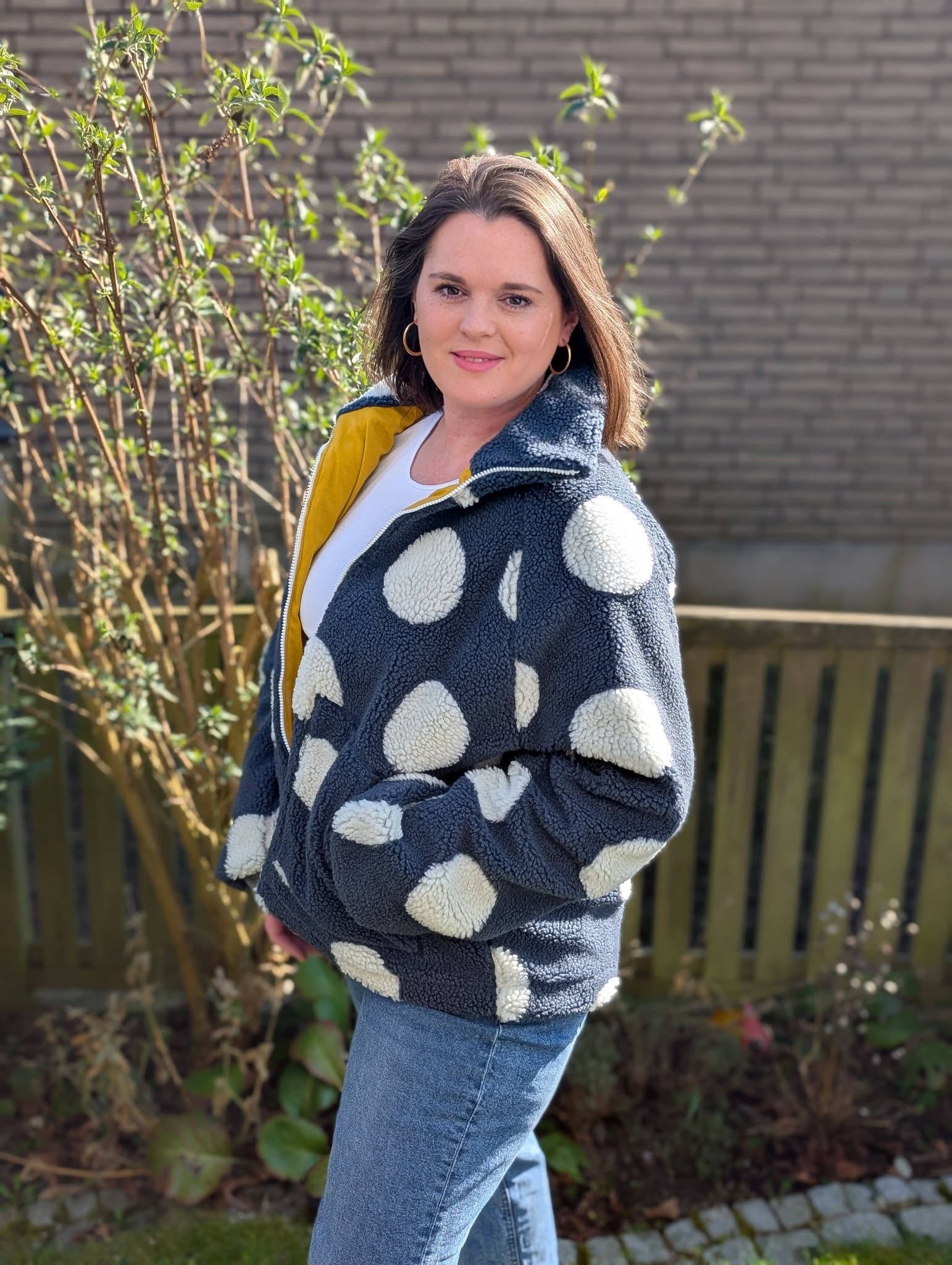 Jacke TEDDY Gr. 32 - 52  inkl. Beamer Datei