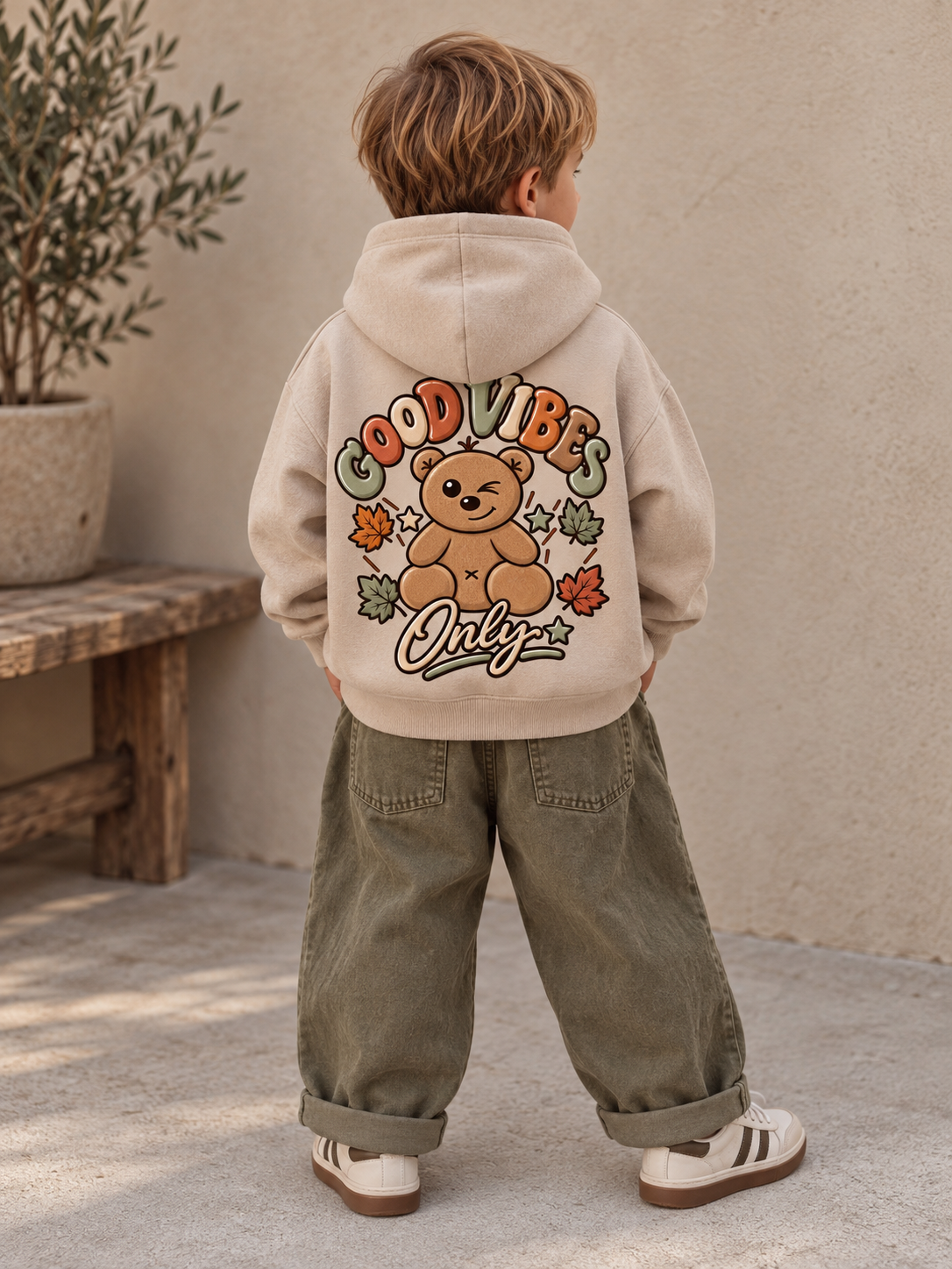 Bügelbild | Good vibes only | Textiltransfer
