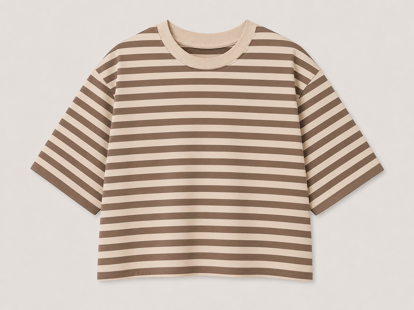 ✨Vorbestellung! French Terry - Braun/Beige