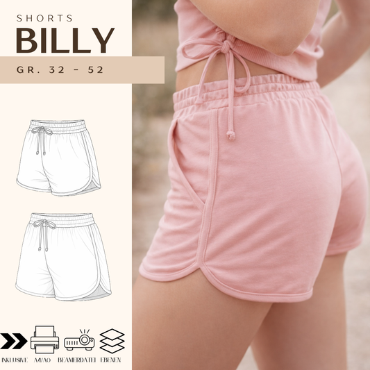ebook Damen Shorts Billy Gr. 32-52 inkl. Beamer Datei