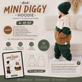 Bild in Galerie-Betrachter laden, Schnittmuster Kinder Hoodie MINI DIGGY | Gr. 80–164 | PDF & Beamer Datei
