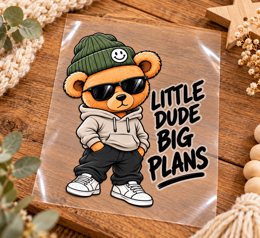 Bügelbild | Little dude| Textiltransfer
