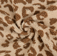 Bild in Galerie-Betrachter laden, Teddy Stoff Leo | Beige | großes Muster
