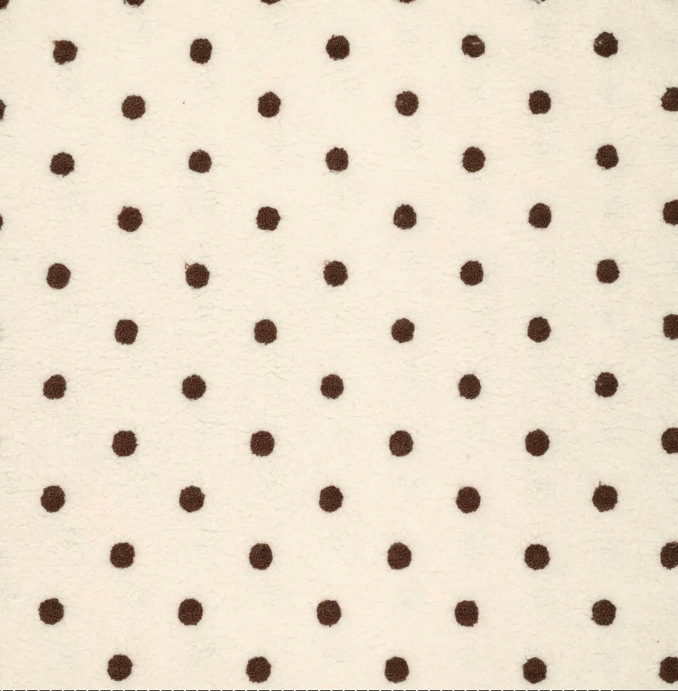 Teddy Stoff | Creme | Punte