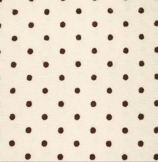 Teddy Stoff | Creme | Punte