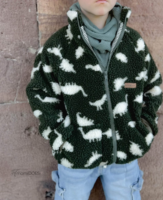 Schnittmuster Kinder Jacke TEDDY | Gr. 122–164 | PDF & Beamer Datei