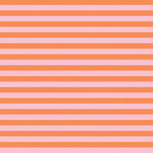 French Terry - Orange/Pink