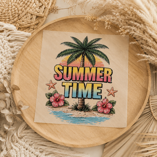 XL Bügelbild - Summer Time