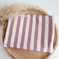 Bild in Galerie-Betrachter laden, Bio French Terry - Streifen Rosa/Beige
