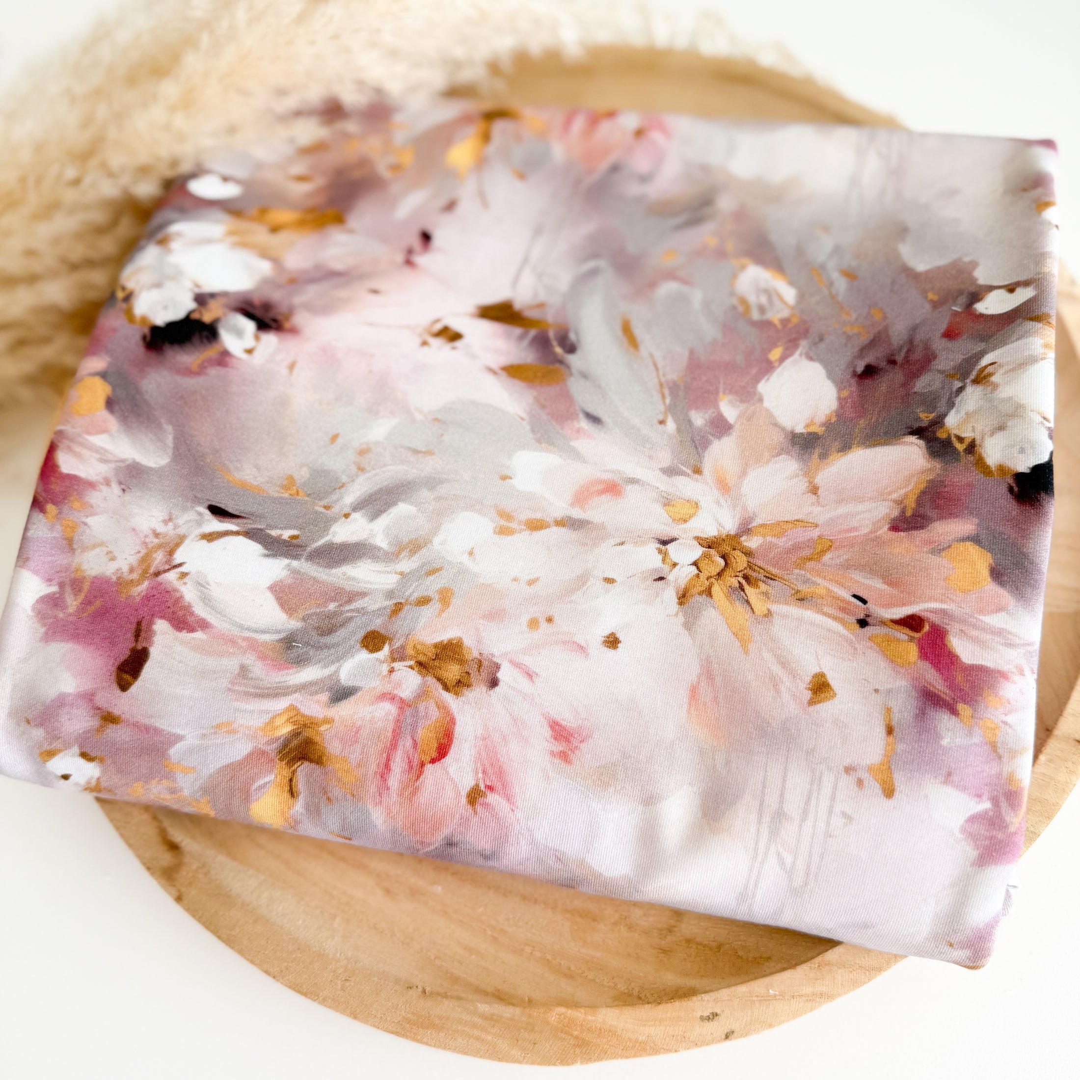 Bio French Terry - Grau Rosa