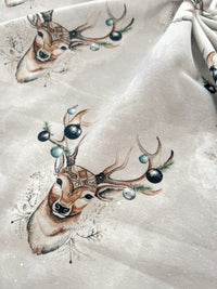Bio French Terry  - OH MY DEER - 70cm RESTSTÜCK