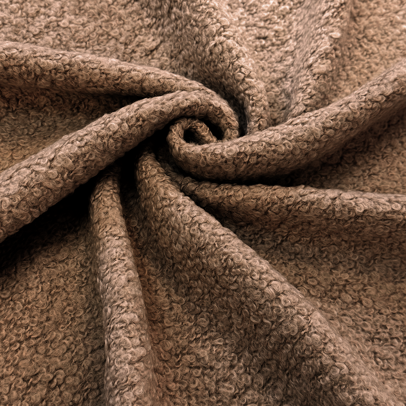 Wolle Teddy - Taupe