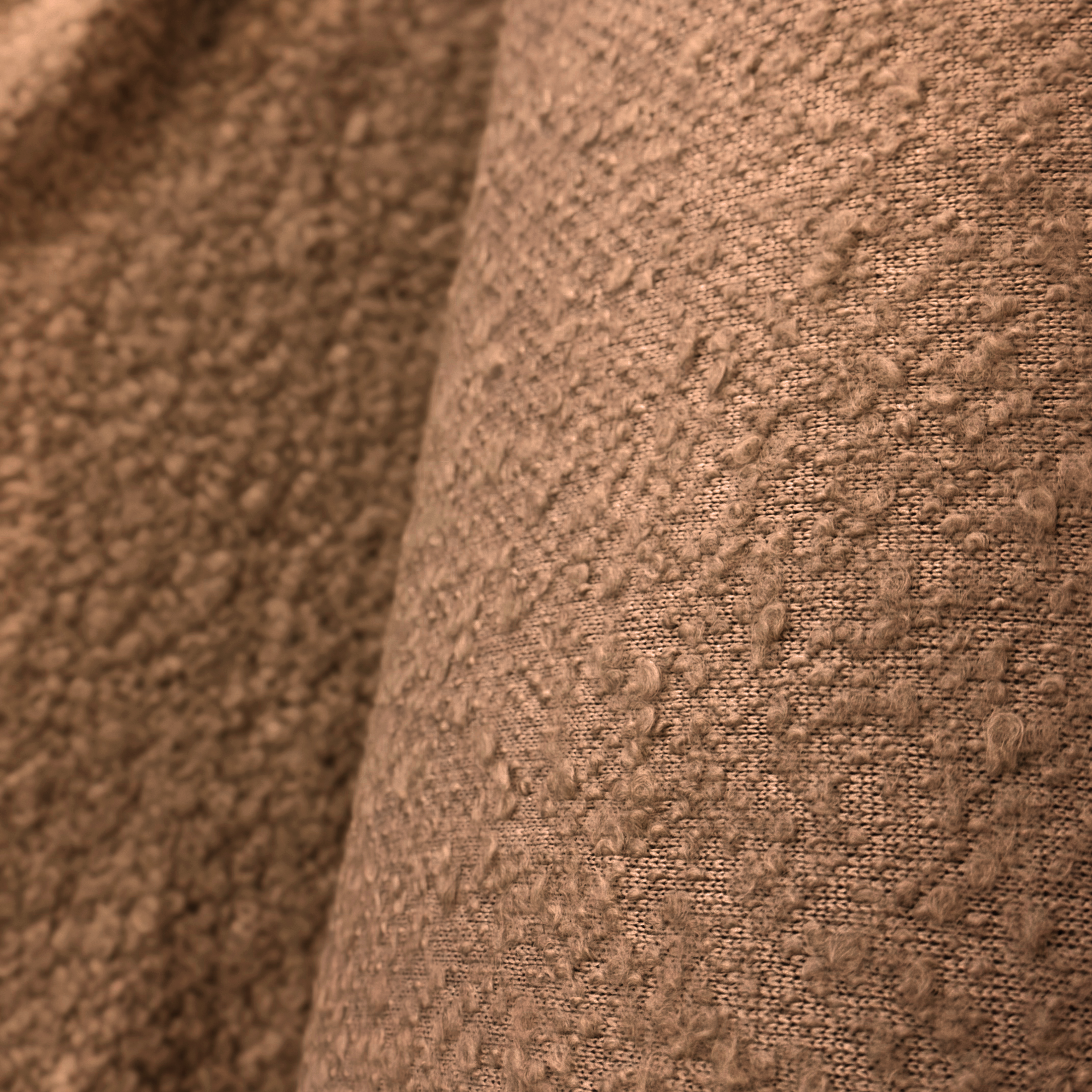 Wolle Teddy - Taupe