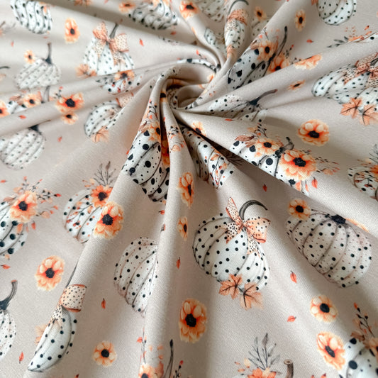 Bio French Terry -Kürbis liebe