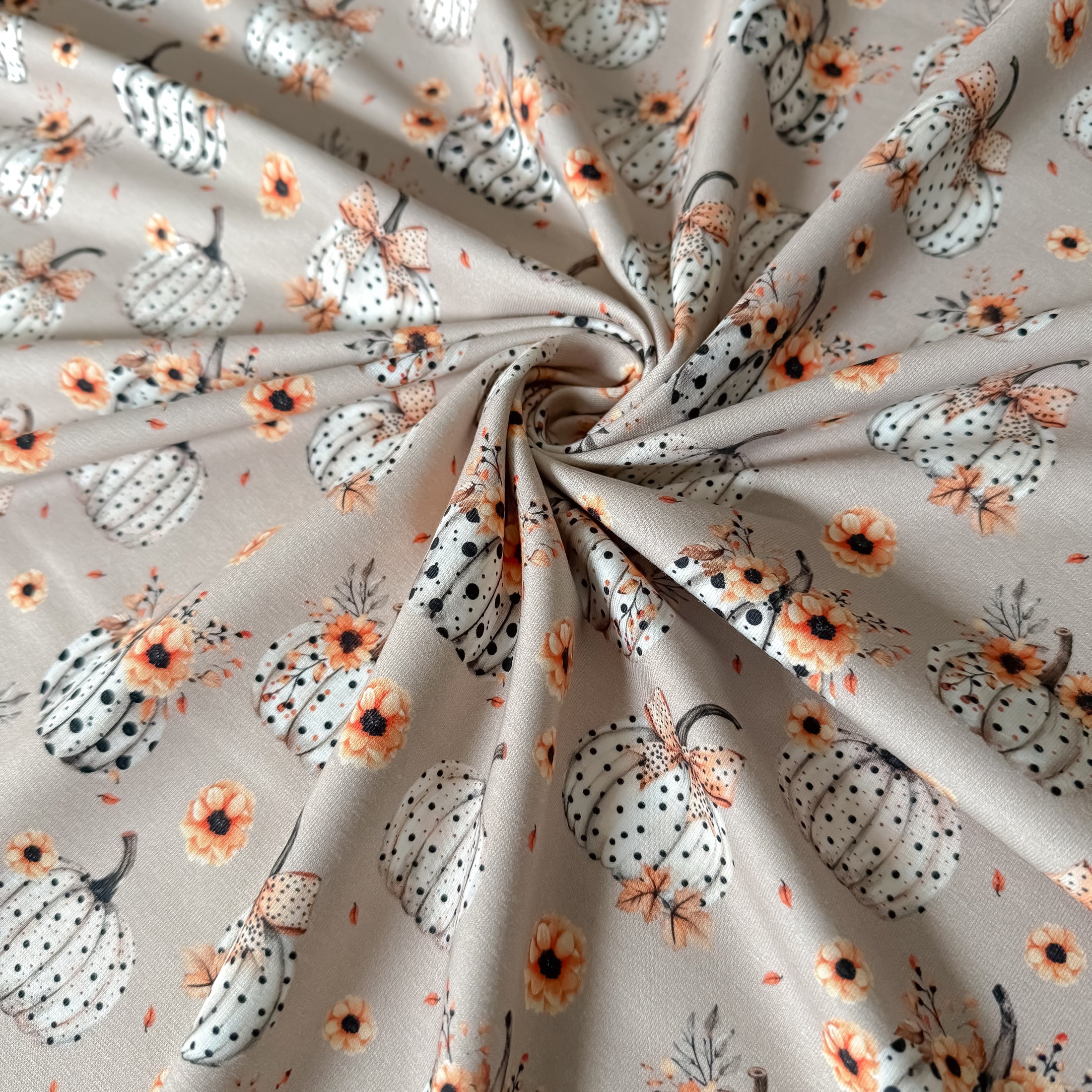 Bio French Terry -Kürbis liebe