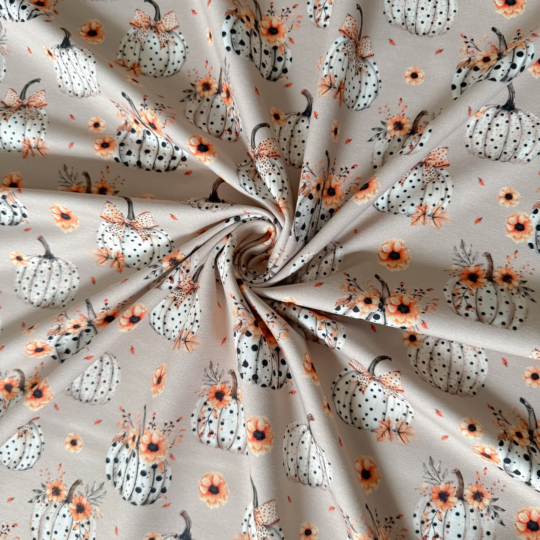 Bio French Terry -Kürbis liebe